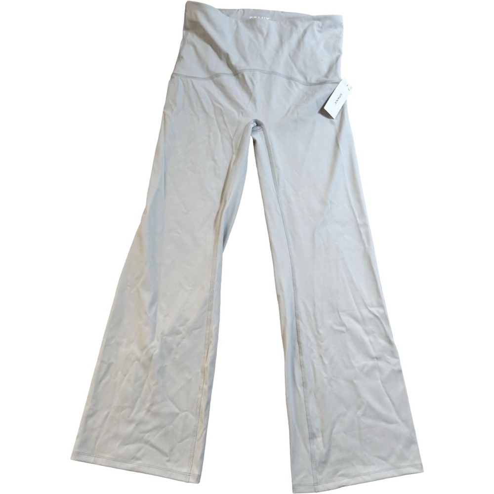 SPANX Booty Boost Sculpting Pants XL Petite Gray High Waisted Bootcut‎ NWT